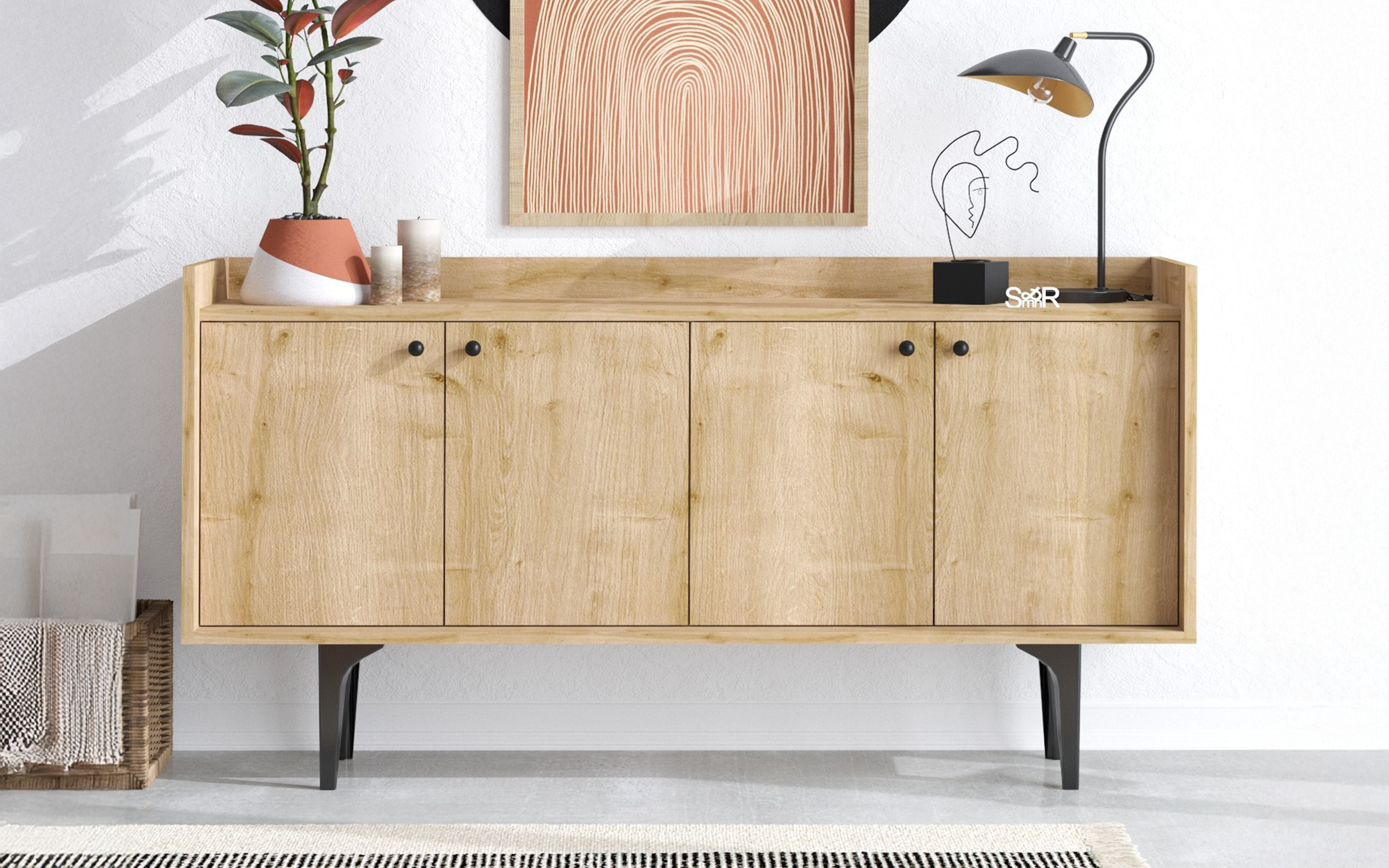 Comoda Navi, stejar  2